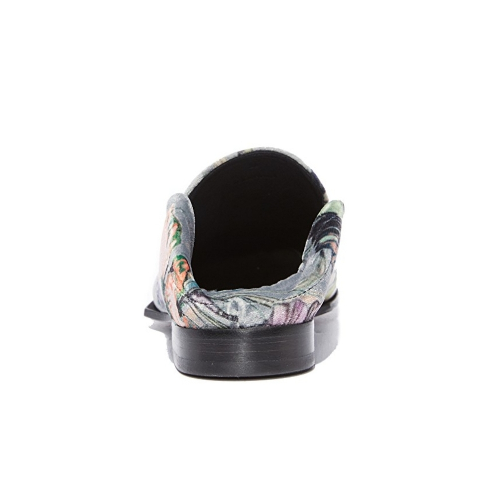 Beautiful Floral Velvet Rag & Bone Loafers - Picture 6 of 7